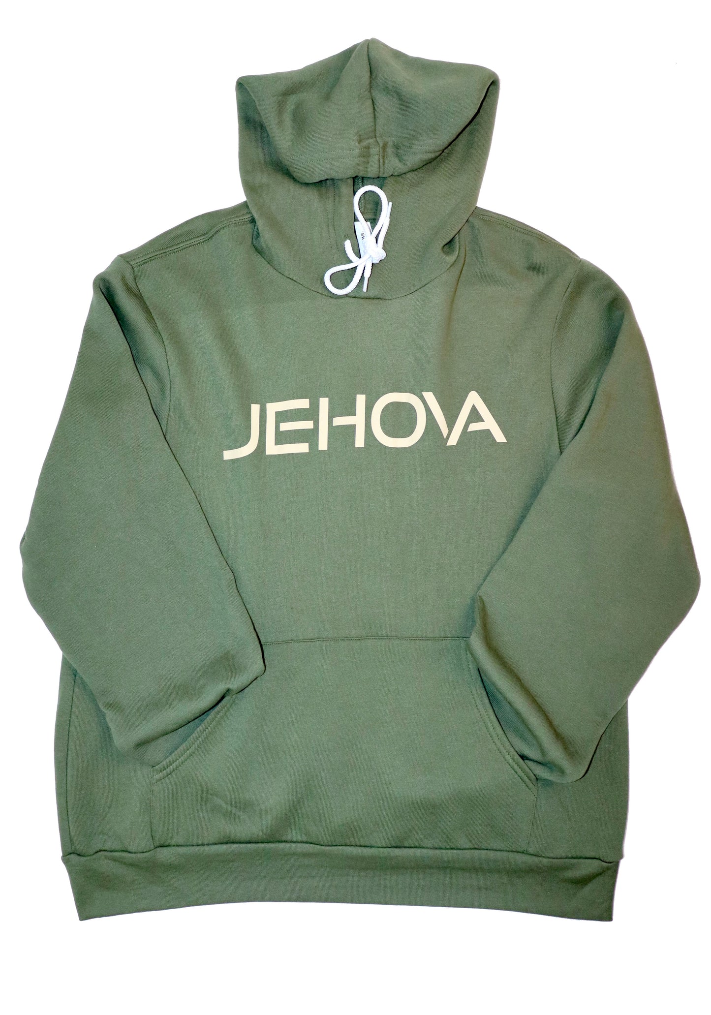 "Names of God" Jehova Hoodie - Military Green