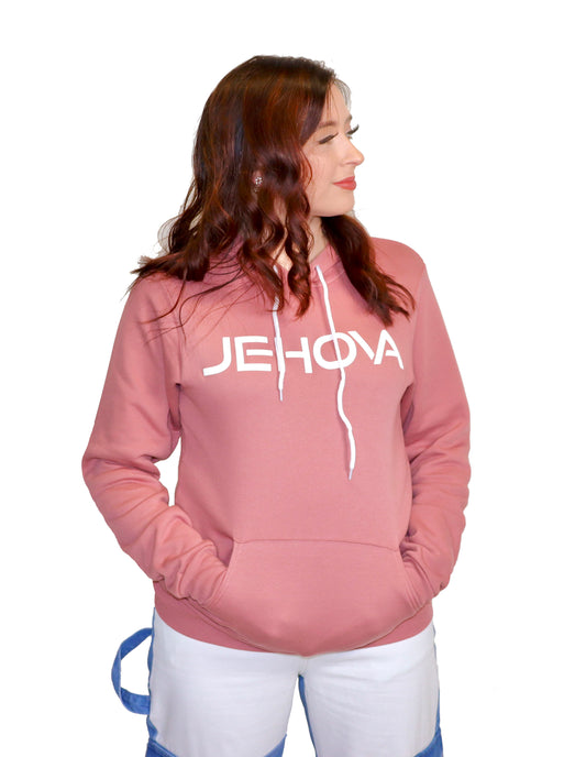 "Names of God" Jehova Hoodie - Mauve