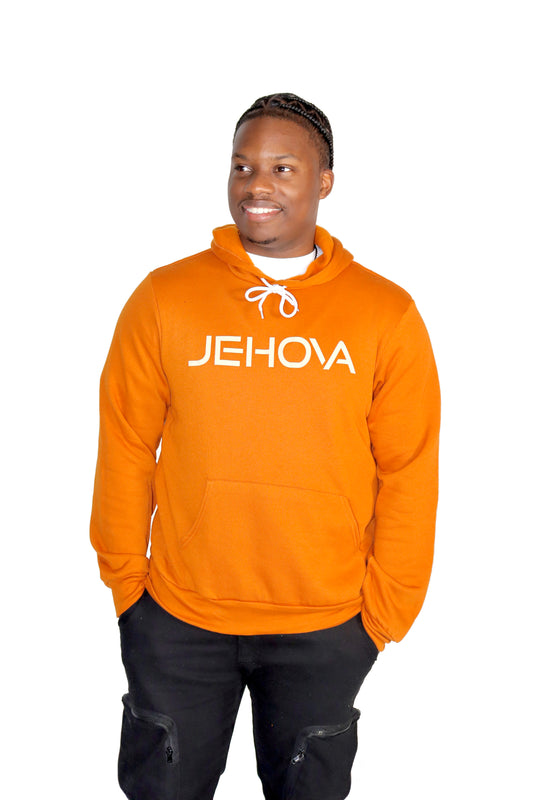 "Names of God" Jehova Hoodie - Autumn (Tan Print)